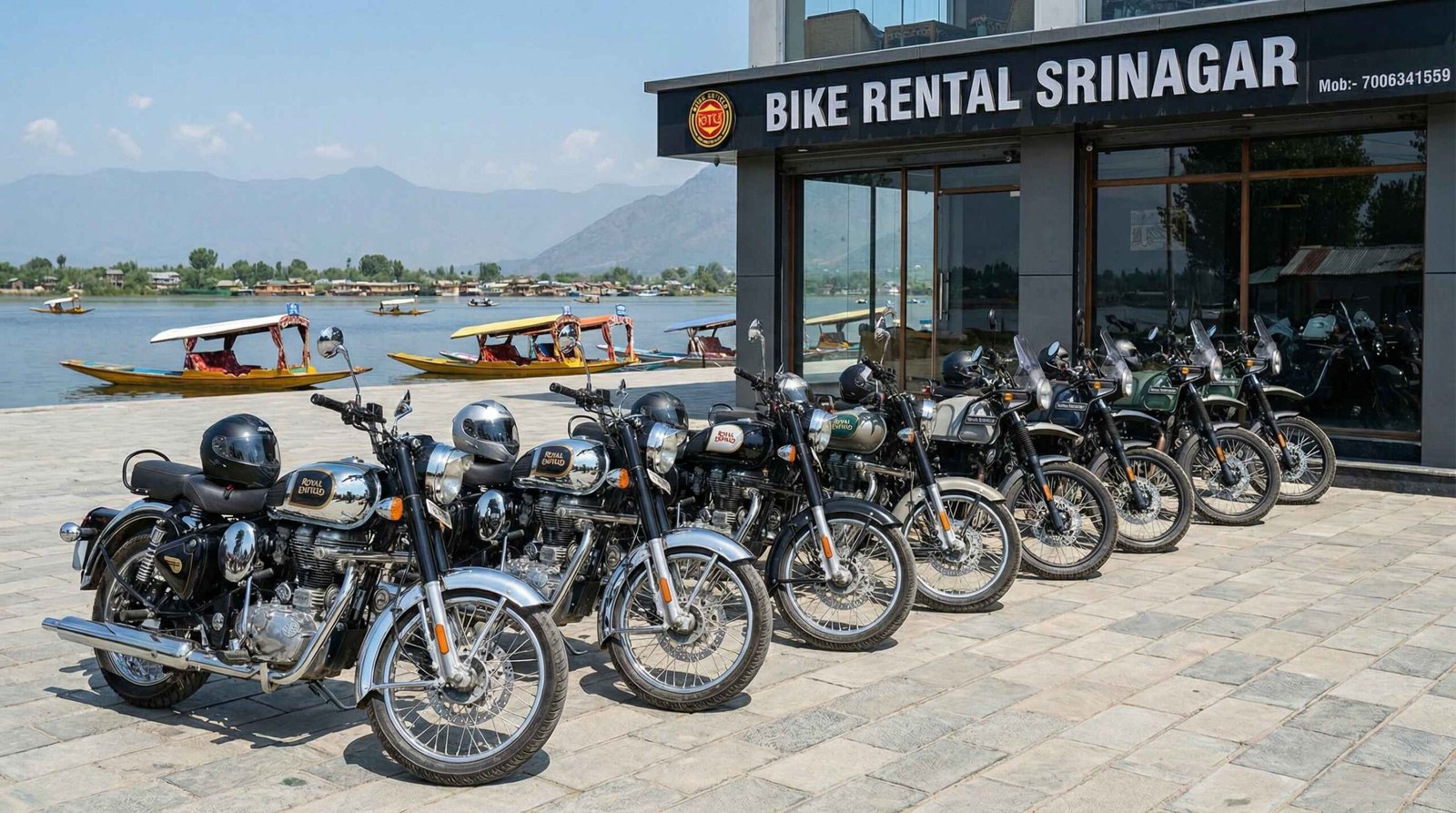 Bike Rental Srinagar Garage